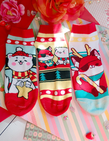 Xmas Wonderland Sock collection